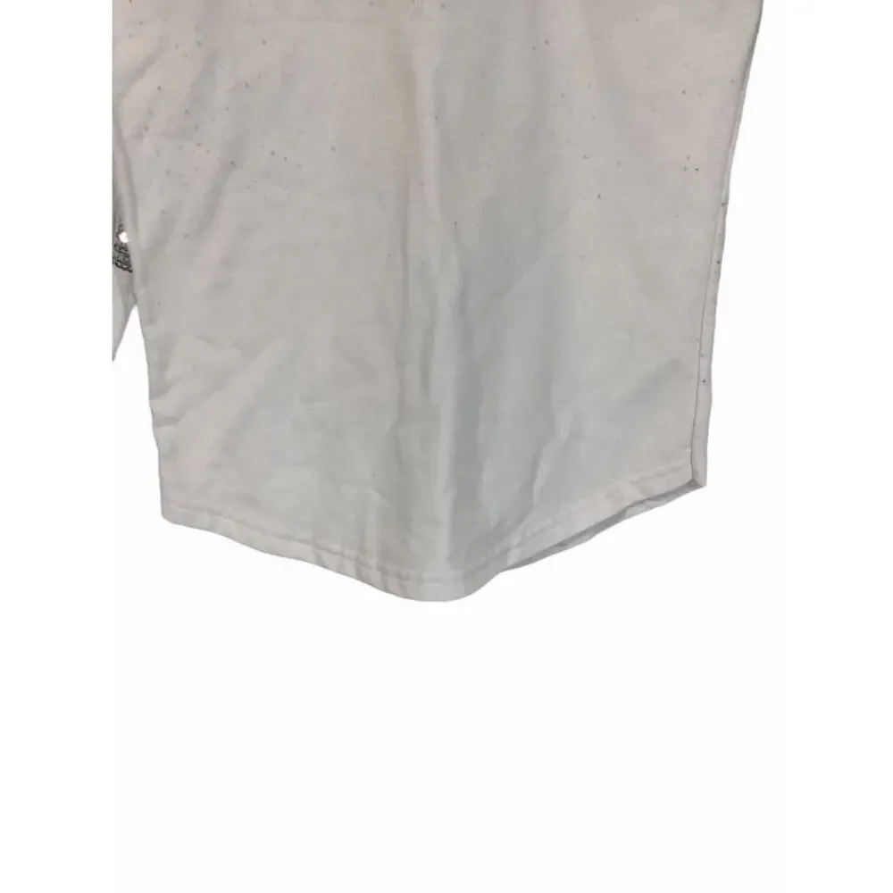 Justify Tie Dye Sequin Baseball T-Shirt Small 7/8